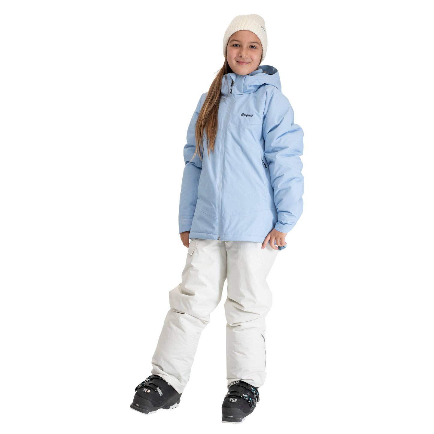 Bergans Storetind Insulated Shell Jacket Junior Cool Blue