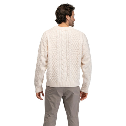 Bergans Lofoten Knitted Wool Jumper Men Creme