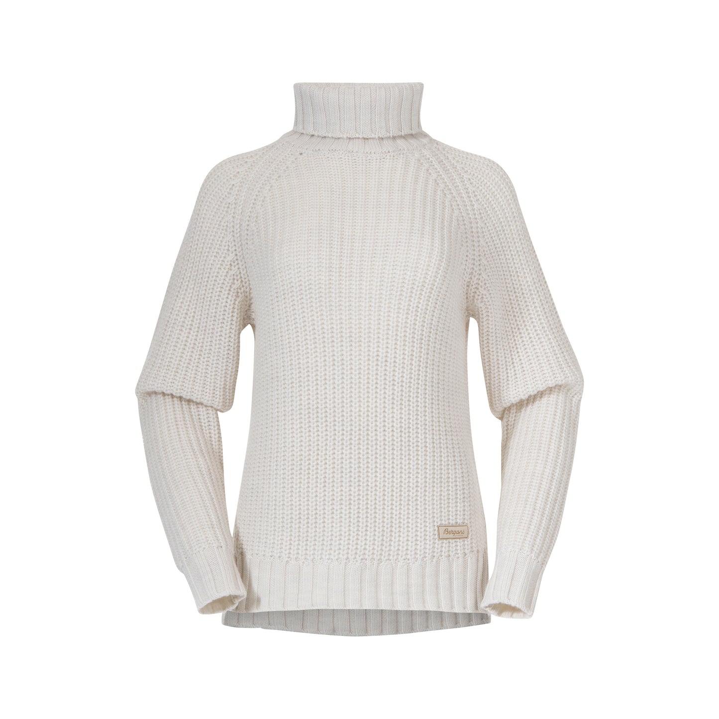 Bergans Nordmarka Merino High Neck Jumper Women Vanilla White