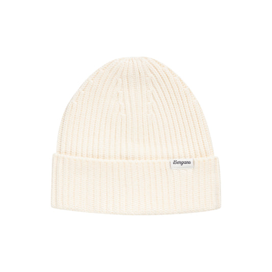 Bergans Nordmarka Merino Beanie Vanilla White