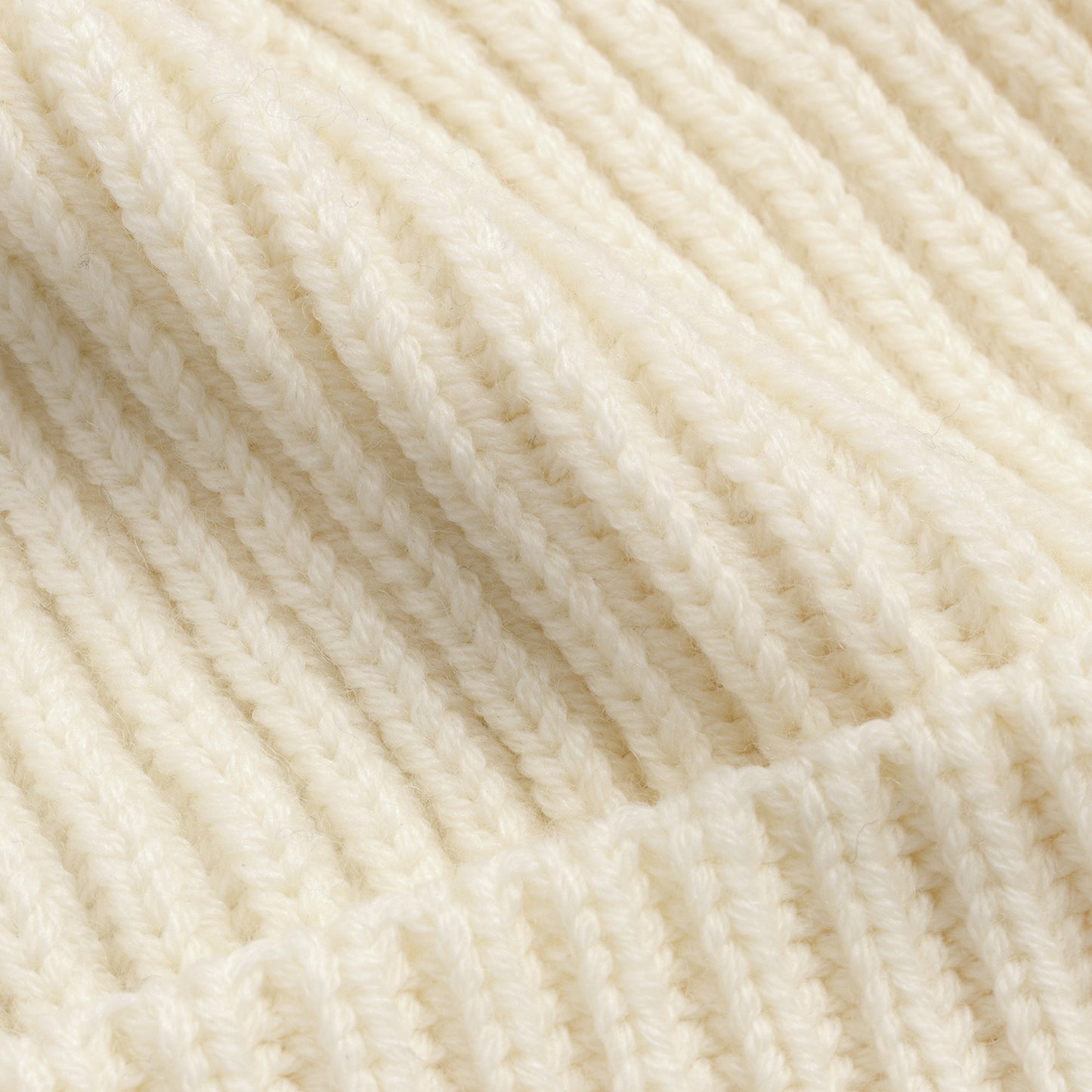 Bergans Nordmarka Merino Beanie Junior Vanilla White