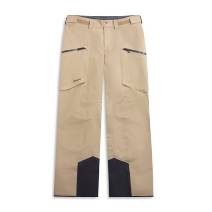 Bergans Oppdal 3L Shell Pants Women Sandstone
