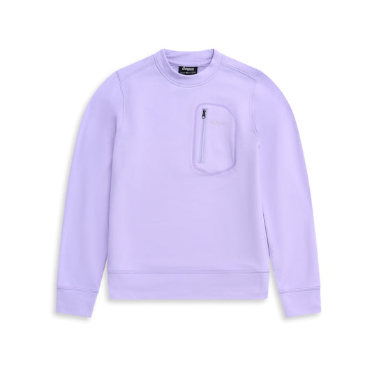 Bergans Midtli Midlayer Sweatshirt Junior Acai Smoothie
