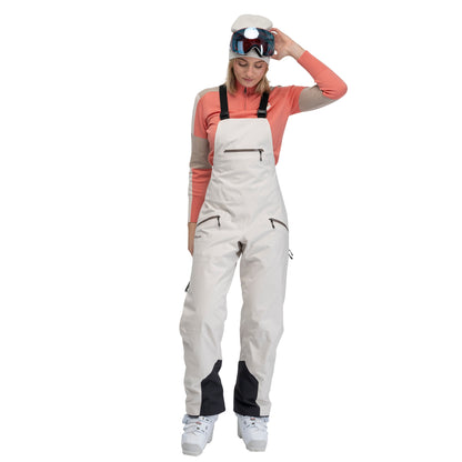 Bergans Oppdal Insulated Shell Bib Pants Women Bone White