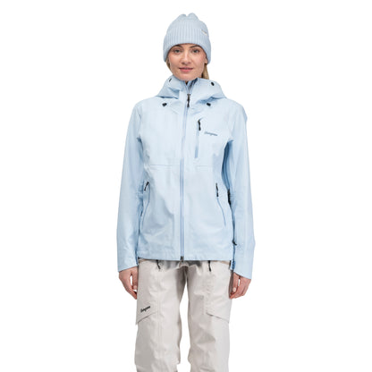 Bergans Oppdal 3L Shell Jacket Women Light Dusty Blue
