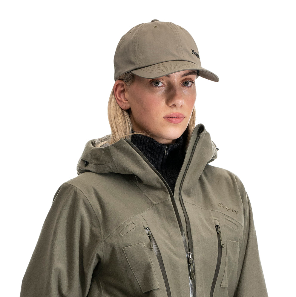 Bergans Hovet Strapback Cap Green Mud