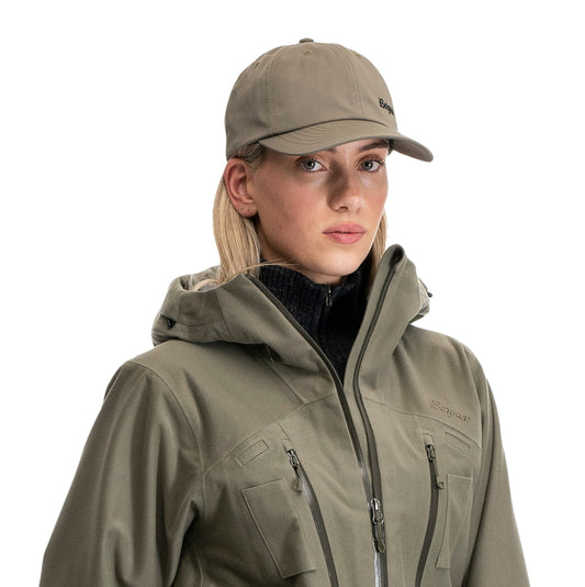 Bergans Hovet Strapback Cap Green Mud
