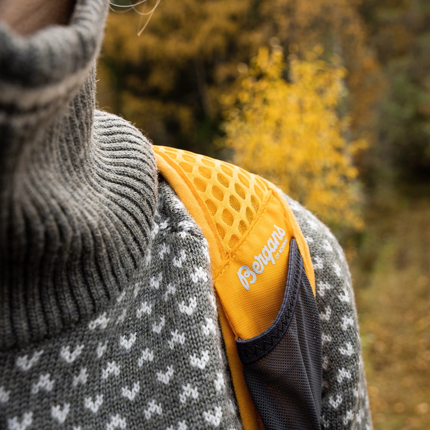 Bergans Driv W 12 Mango Yellow/Solid Charcoal