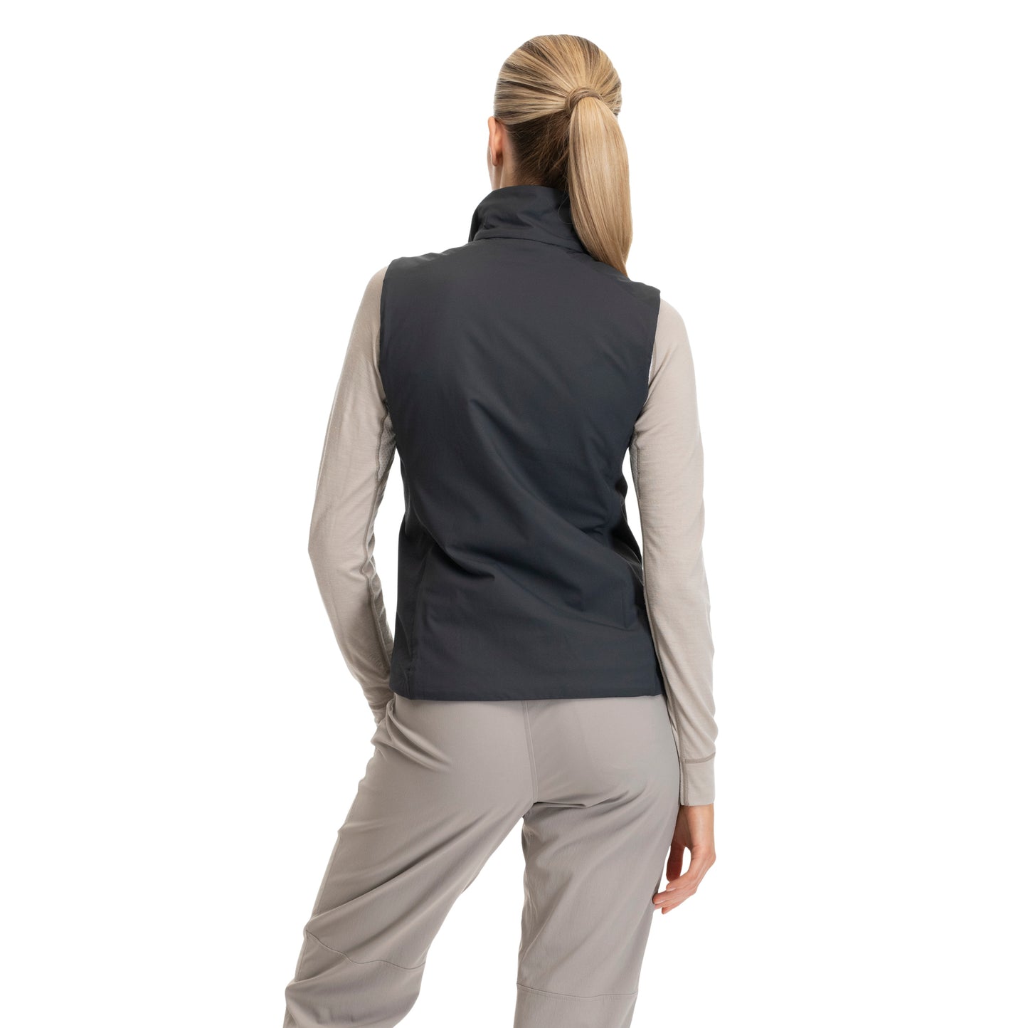 Bergans Holo Insulated Vest Women Dark Shadow Grey