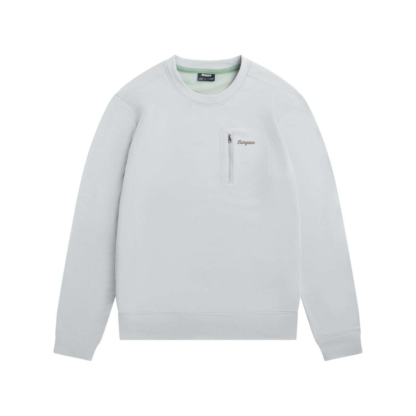 Bergans Midtli Midlayer Sweatshirt Men Dried Sage