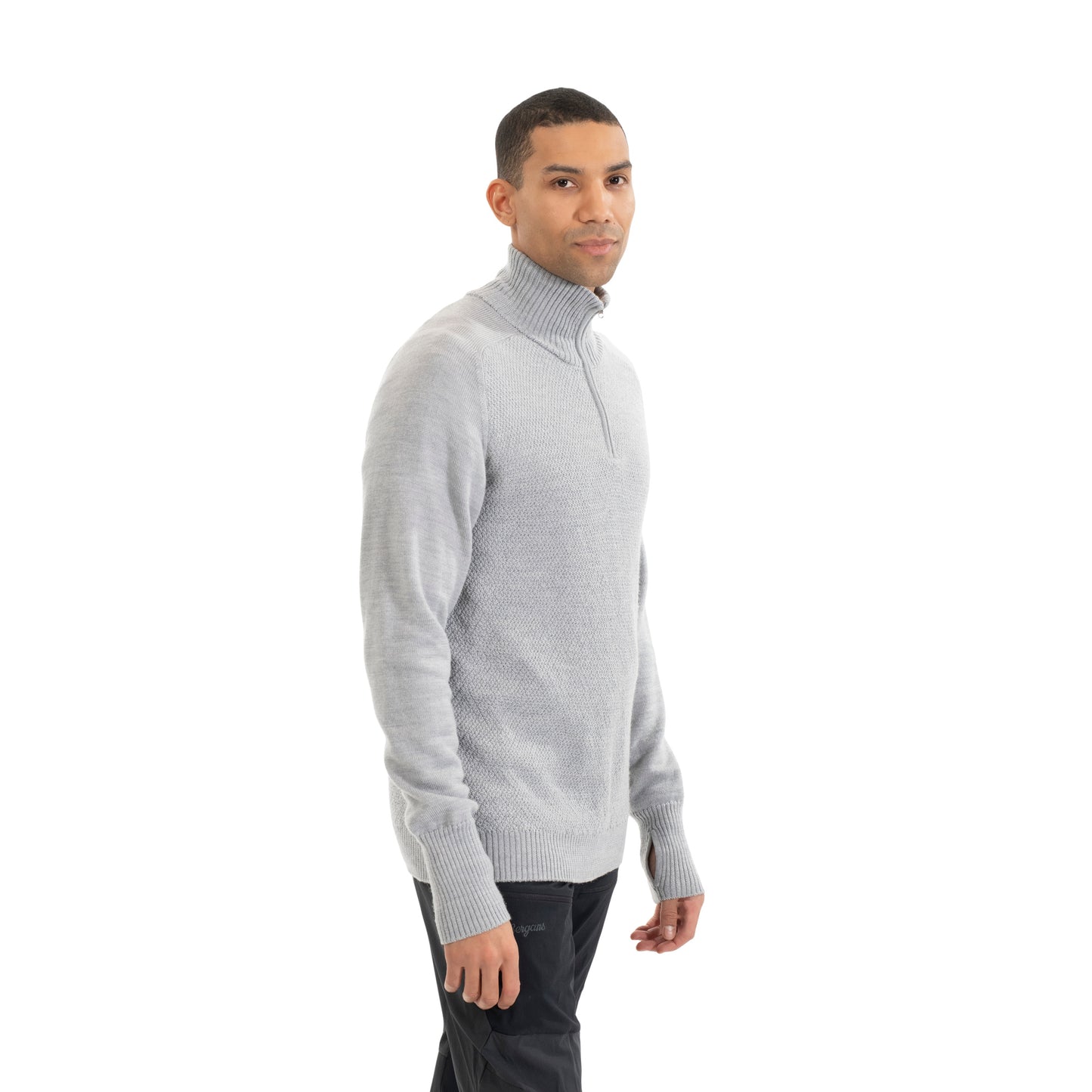 Bergans Ulriken Light Merino Jumper Men Magnesium Grey