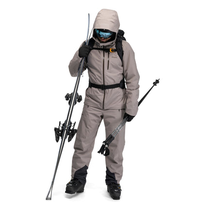 Bergans Oppdal Insulated Shell Jacket Men Rock Taupe