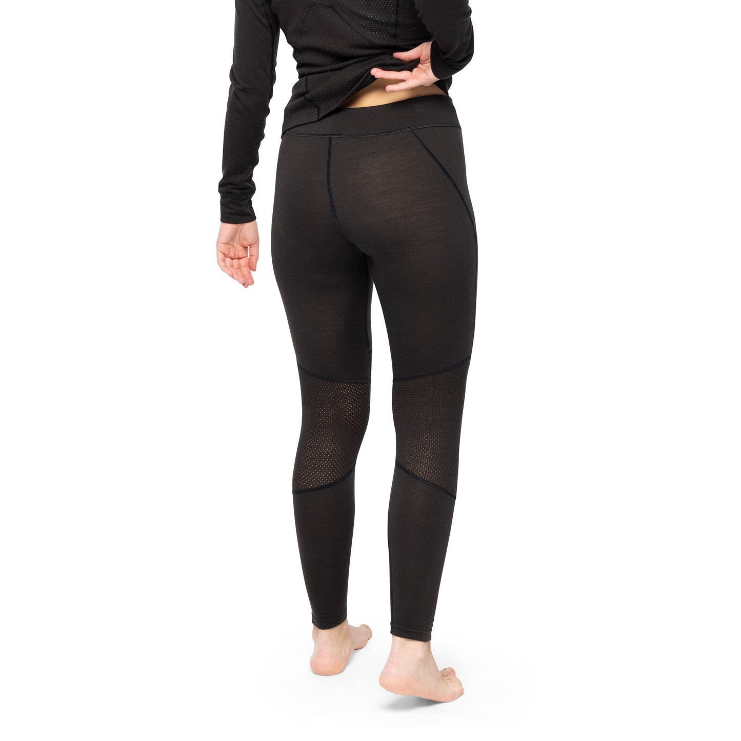 Bergans Inner:Pure Merino Tights Women Black