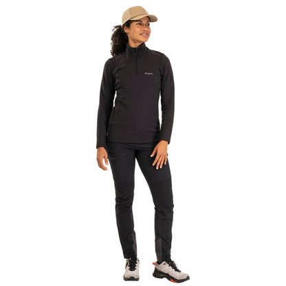Bergans Midtli Midlayer Half Zip Women Black
