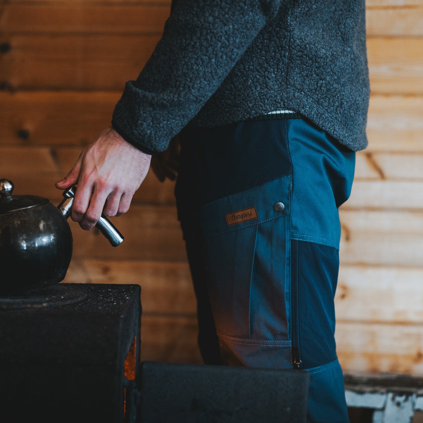 Bergans Nordmarka Favor Outdoor Pants Men Orion Blue/Navy Blue