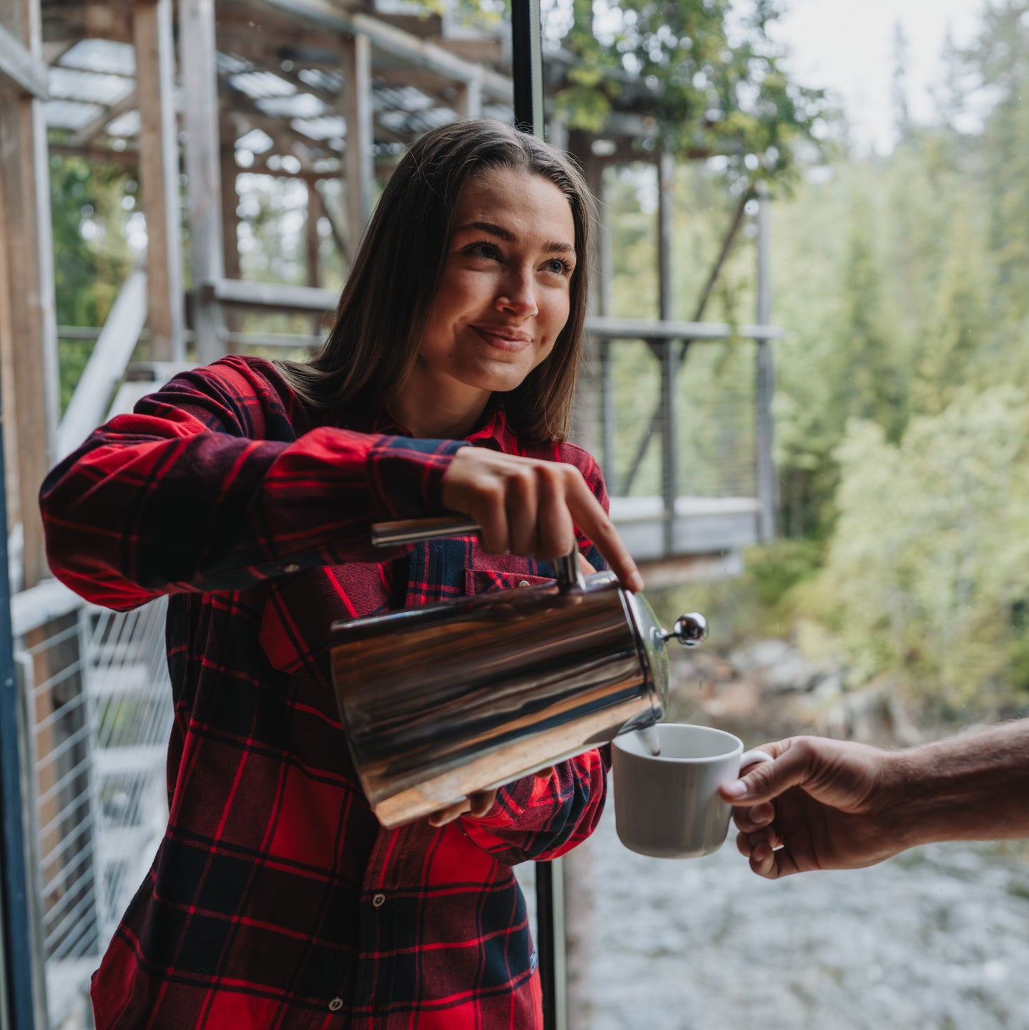 Bergans Nordmarka Flannel Shirt Women Red / Black Check