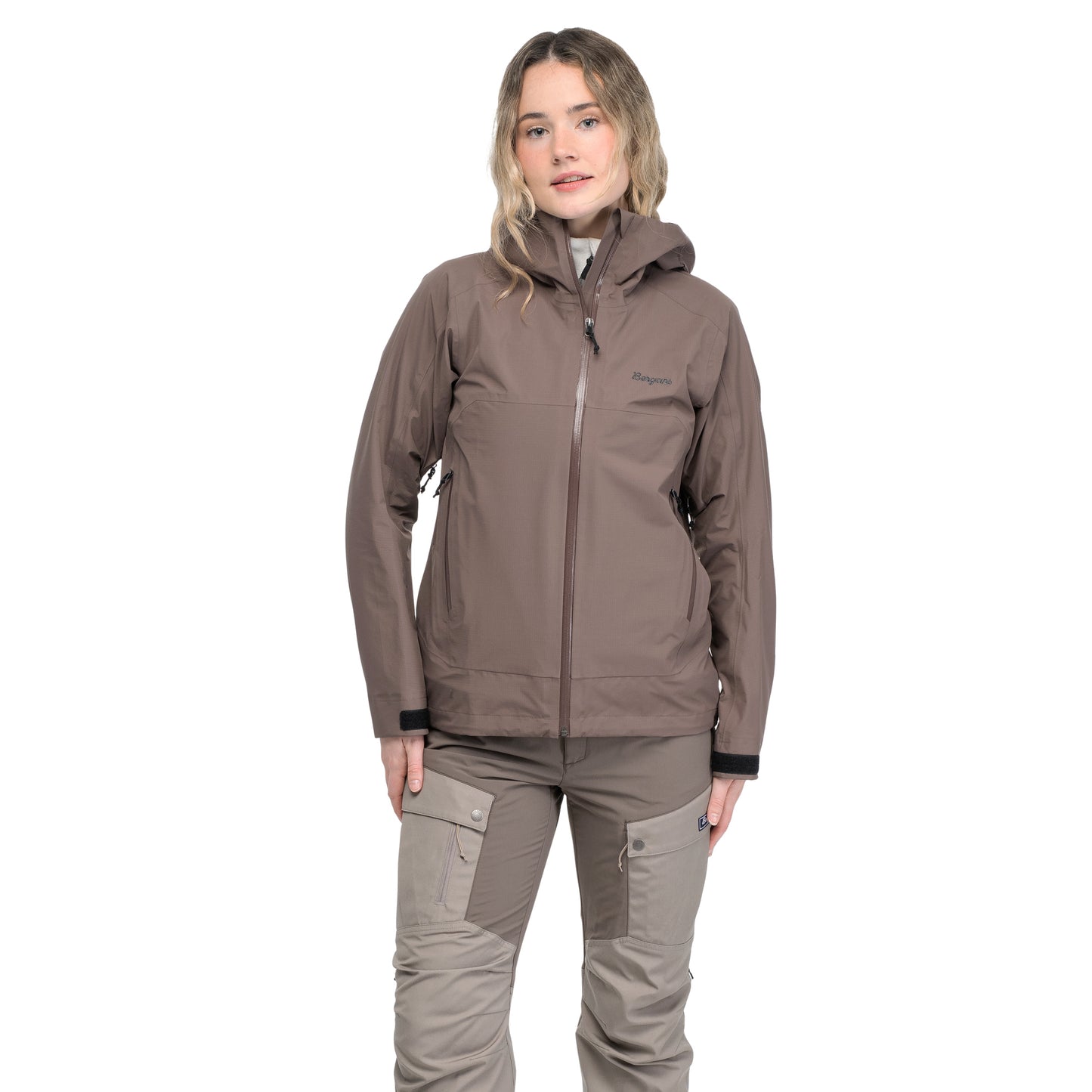 Bergans Vaagaa 3L Shell Jacket Women Hot Cocoa