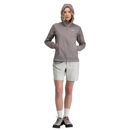 Bergans Rabot Windbreaker Jacket Women Rock Taupe
