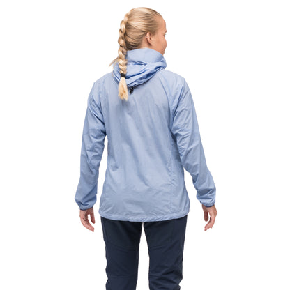 Bergans Tind Windbreaker Anorak Women Blueberry Milk