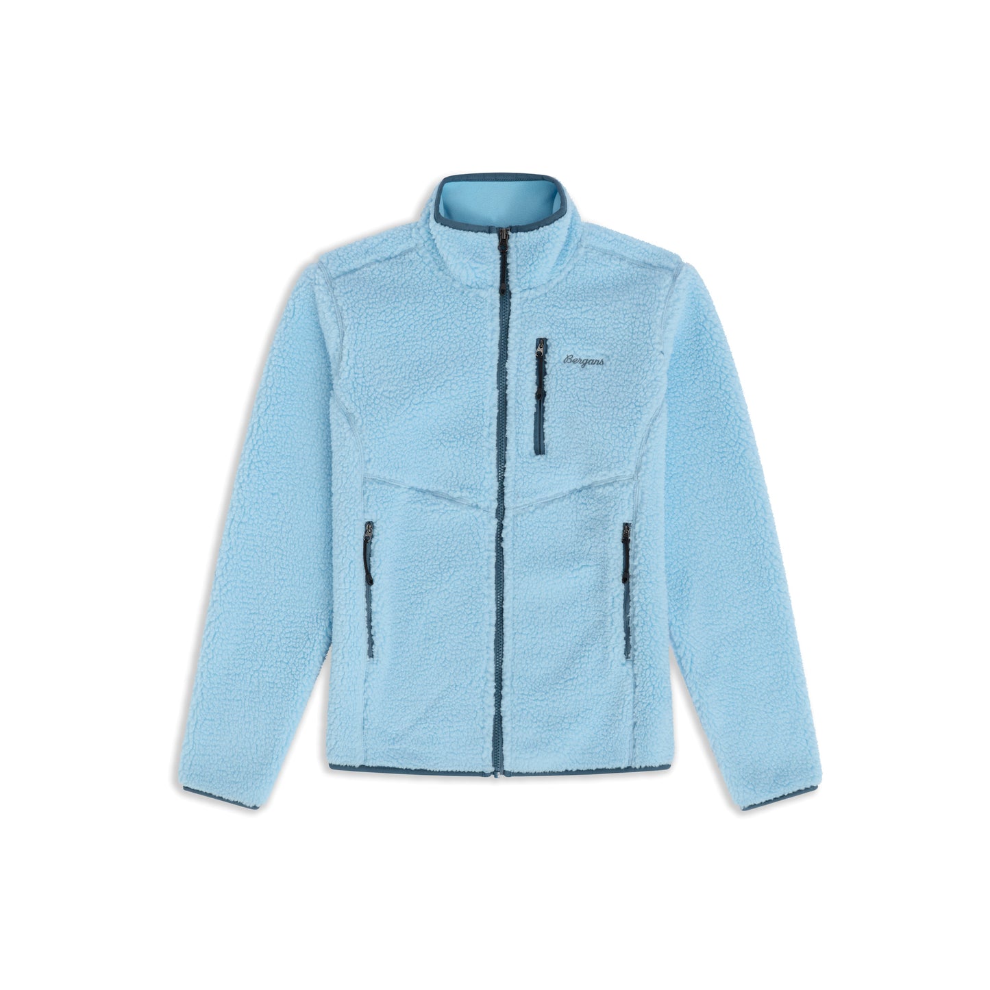 Bergans Lunnan Pile Fleece Jacket Women Cool Blue