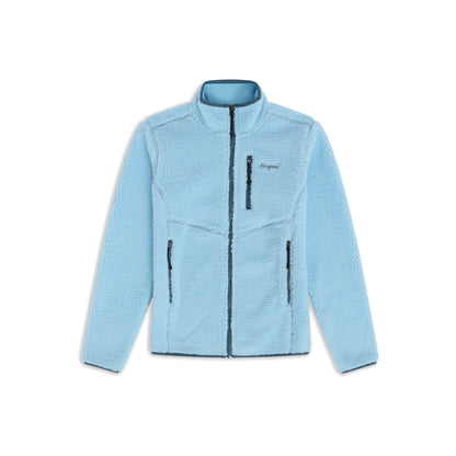 Bergans Lunnan Pile Fleece Jacket Women Cool Blue