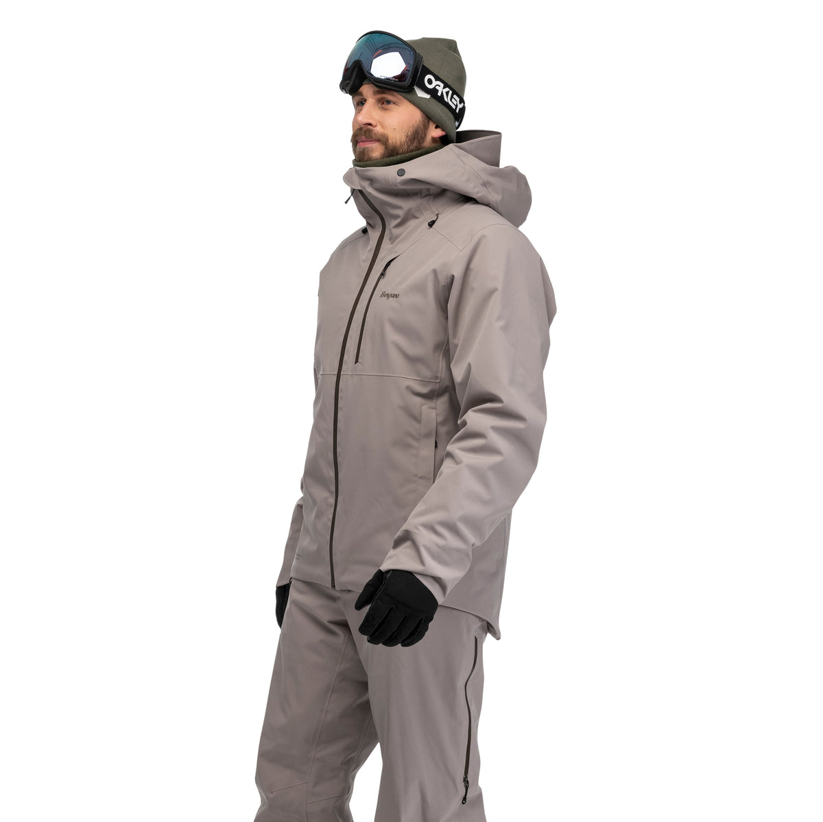 Bergans Oppdal Insulated Shell Jacket Men Rock Taupe