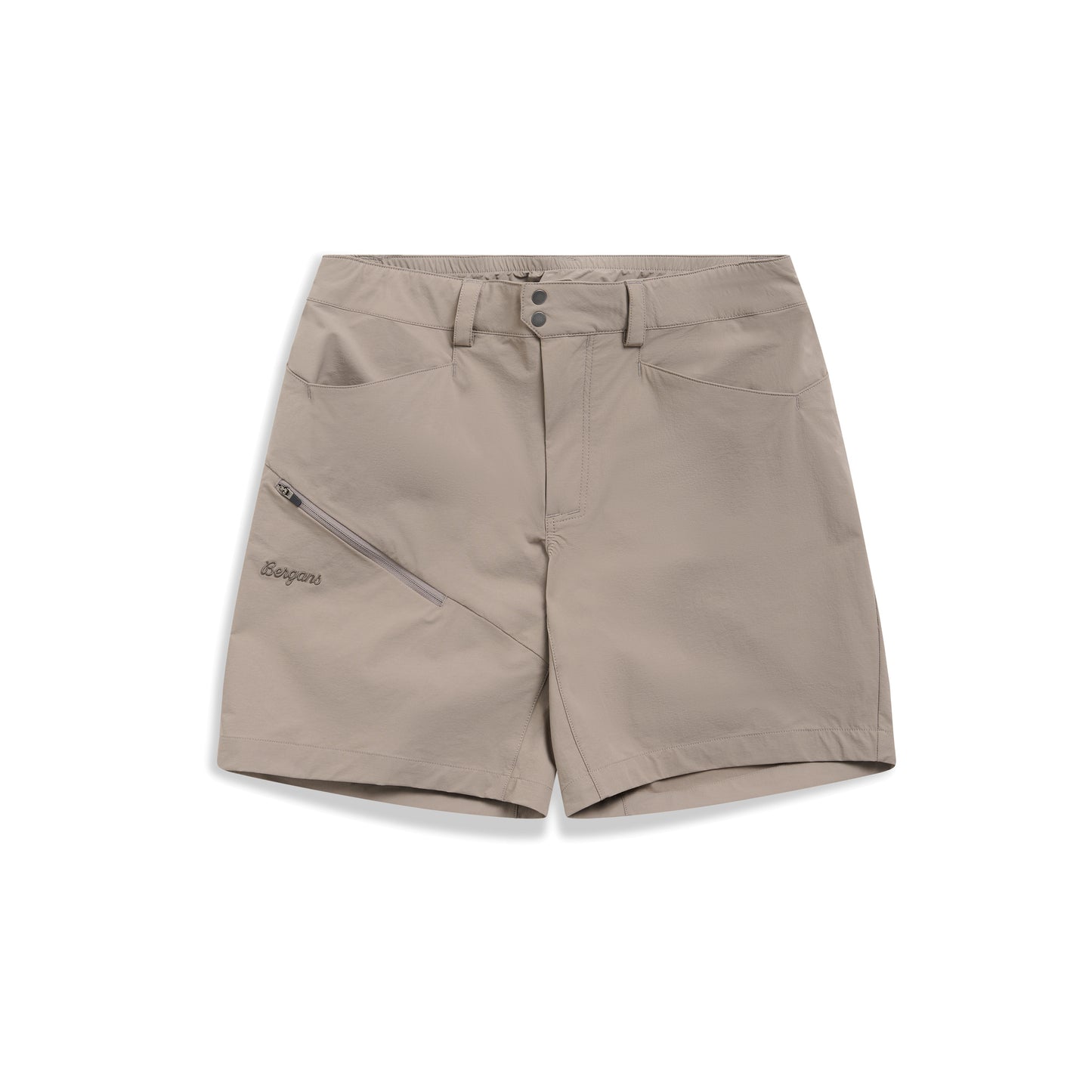 Bergans Rabot Light Softshell Shorts Women Rock Taupe