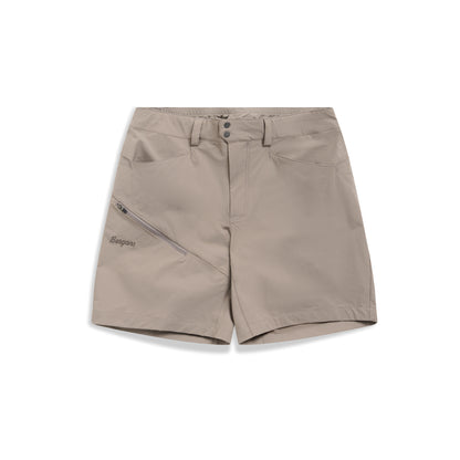 Bergans Rabot Light Softshell Shorts Women Rock Taupe