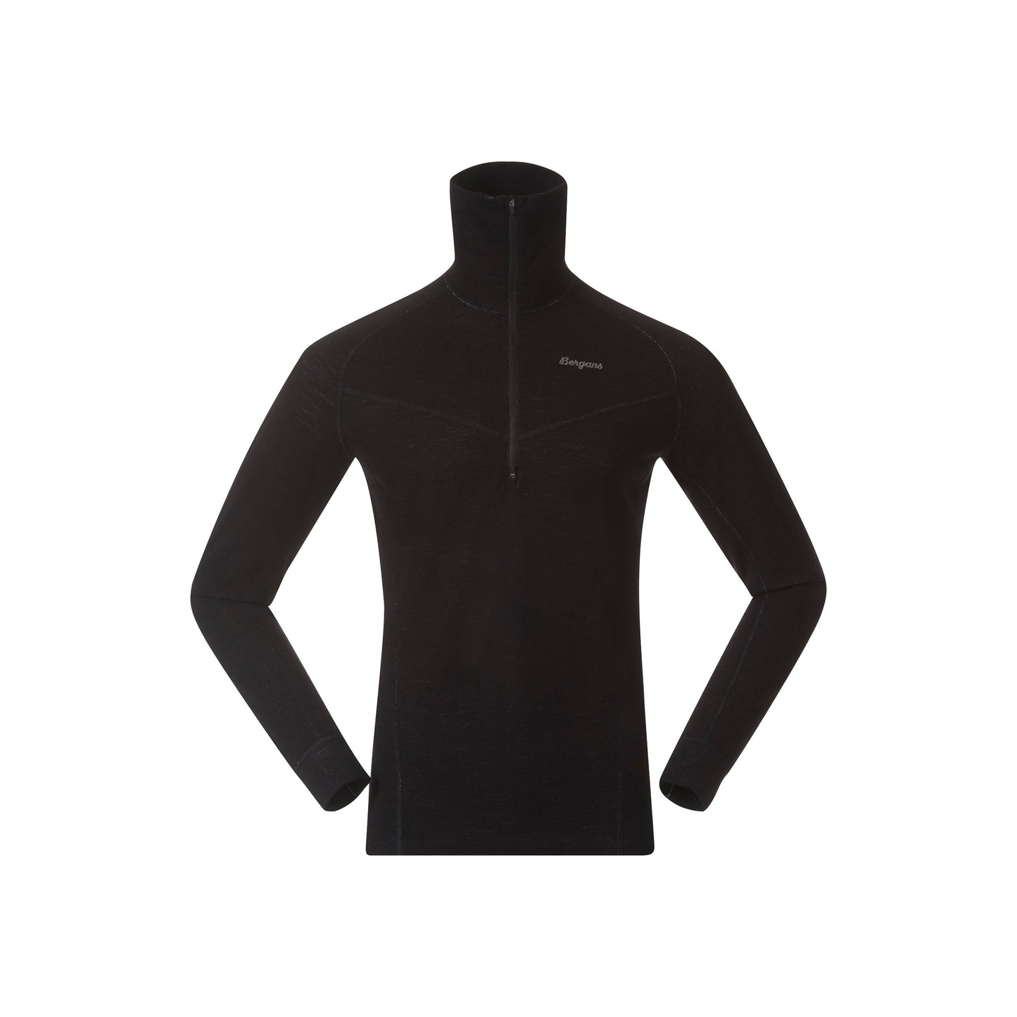 Bergans Inner:Dual Merino Half Zip Men Black