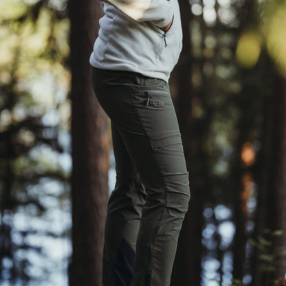 Bergans Breheimen Softshell Pants Women Dark Green Mud