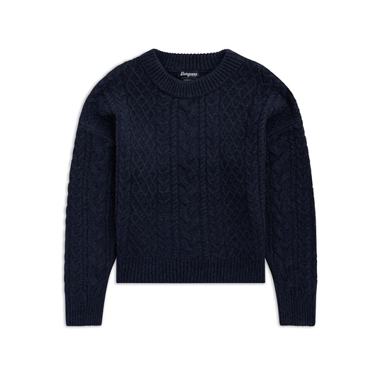 Bergans Lofoten Knitted Wool Jumper Men Dark Navy
