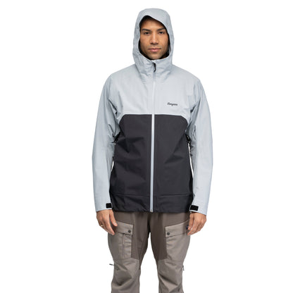 Bergans Vaagaa 3L Shell Jacket Men Pearl Grey/Dark Shadow Grey