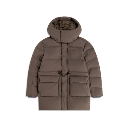 Bergans Dyna Down Hood Jacket Women Hot Cocoa