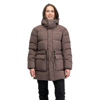 Bergans Dyna Down Hood Jacket Women Hot Cocoa