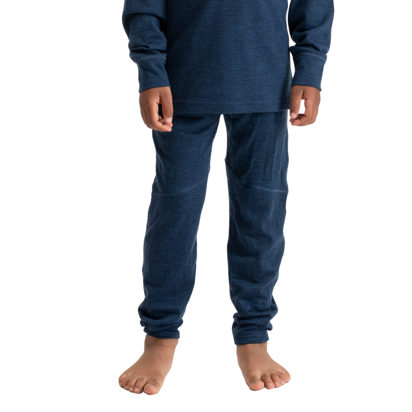 Bergans Inner:Pure Merino Kids Tights Navy Blue