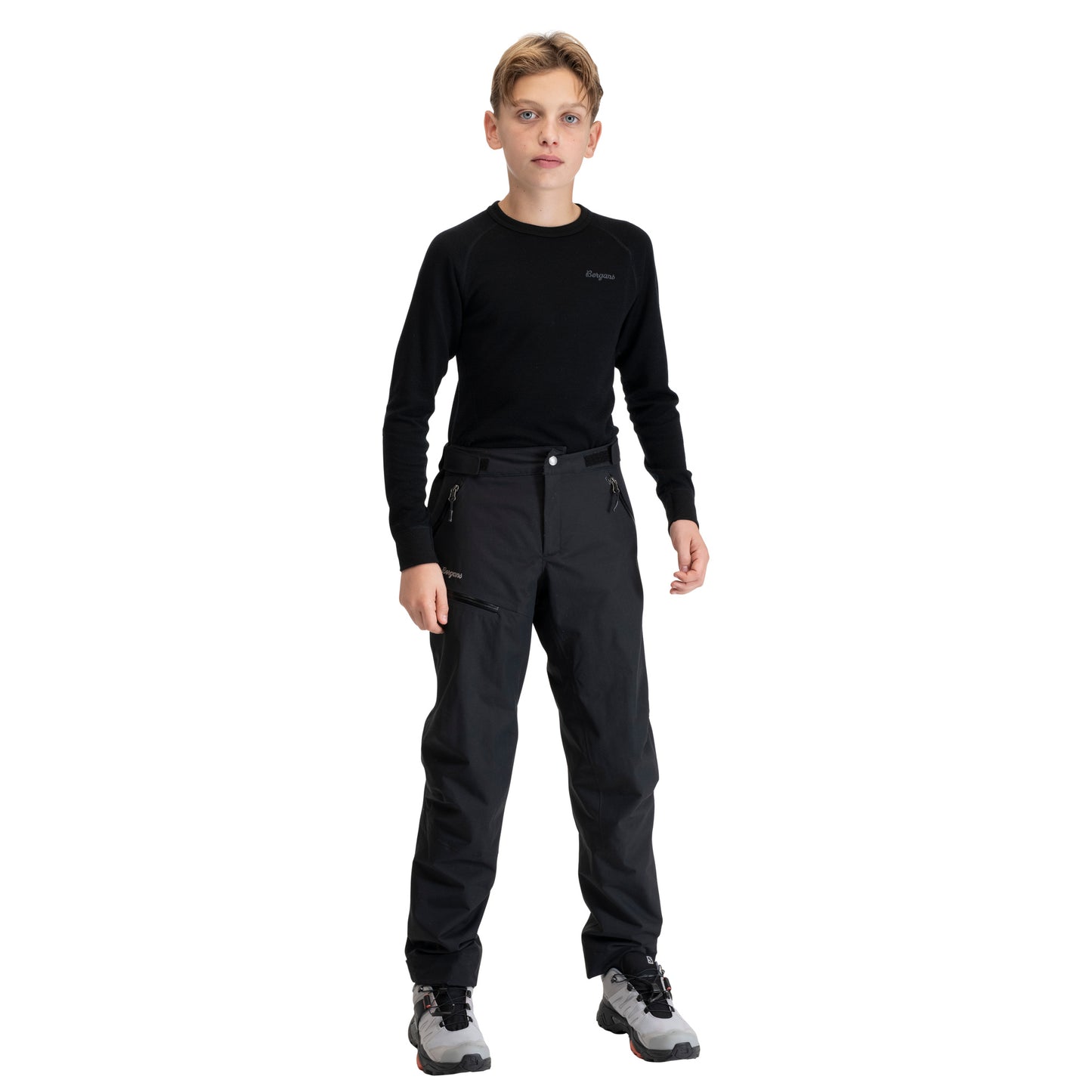 Bergans Junior 2L Shell Pants Black