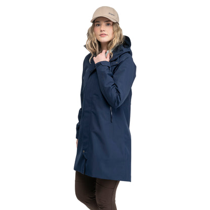 Bergans Urban 2L Shell Coat Women Navy Blue