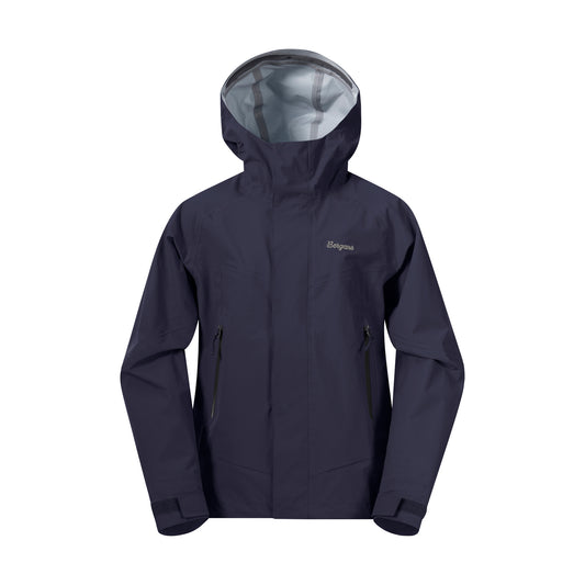 Bergans Junior 3L Shell Jacket Navy Blue