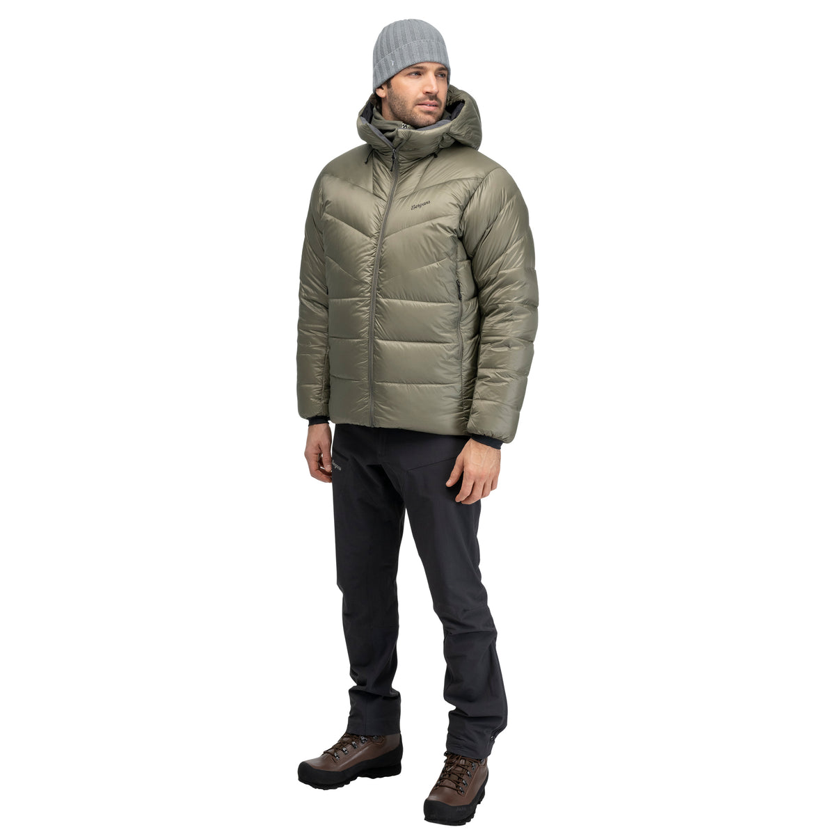 Bergans Rabot Allround Down Jacket Men Green Mud