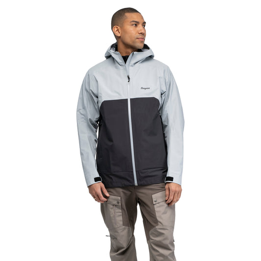 Bergans Vaagaa 3L Shell Jacket Men Pearl Grey/Dark Shadow Grey