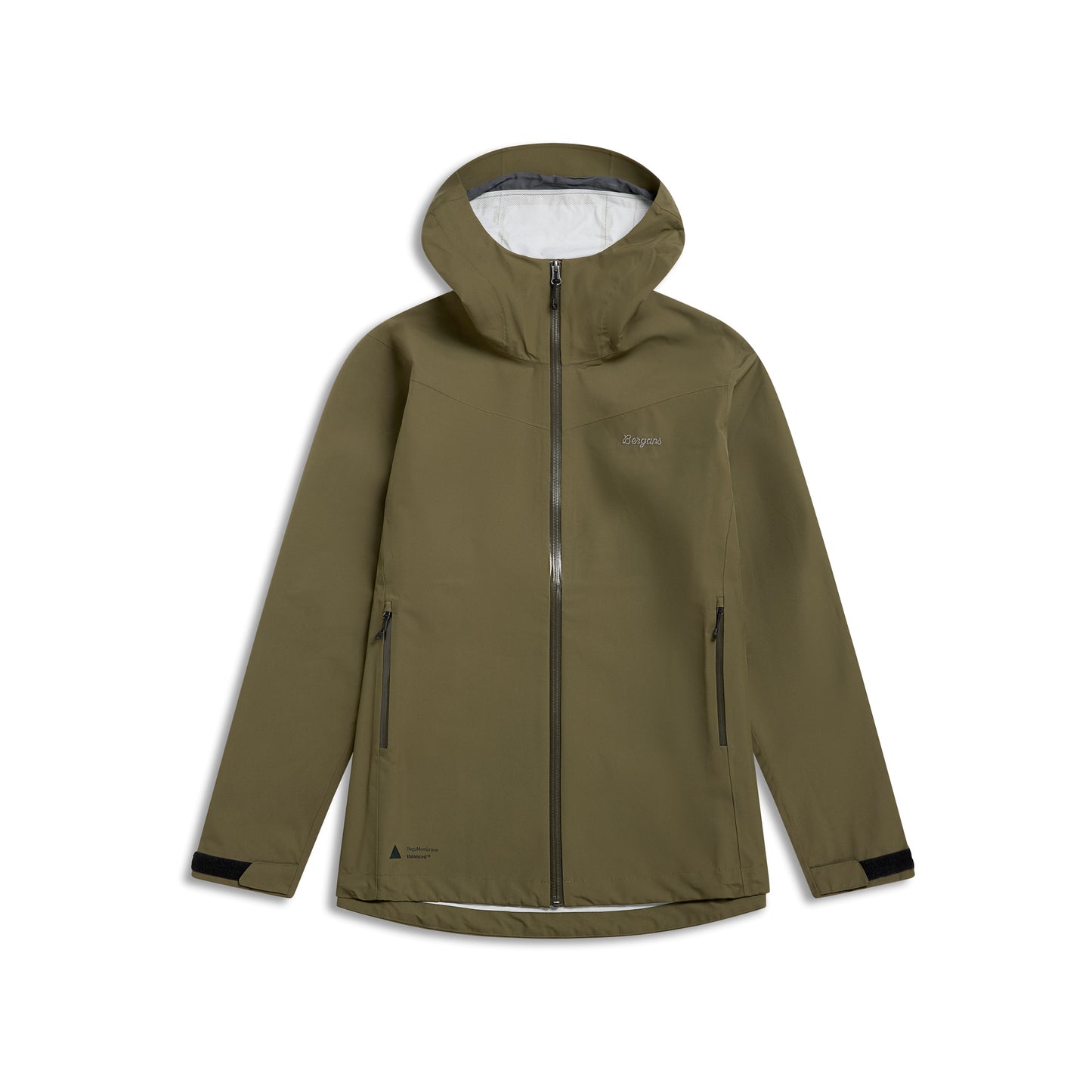 Bergans Essentials 2.5L Shell Jacket Men Dark Green Mud