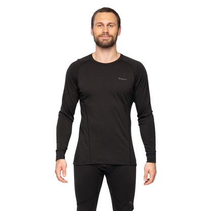Bergans Inner:Pure Merino Long Sleeve Men Black