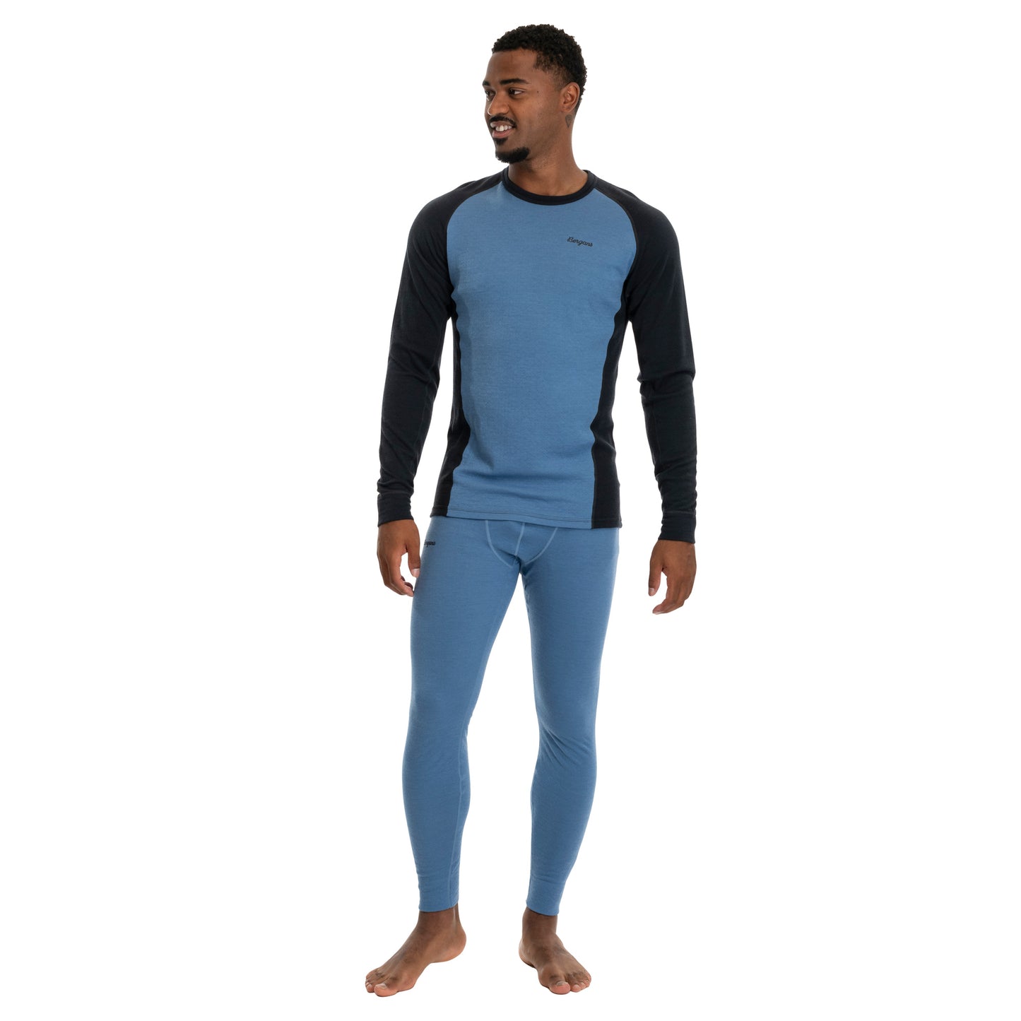 Bergans Inner:Dual Merino Tights Men Elemental Blue