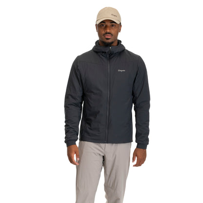 Bergans Holo Insulated Hood Jacket Men Dark Shadow Grey