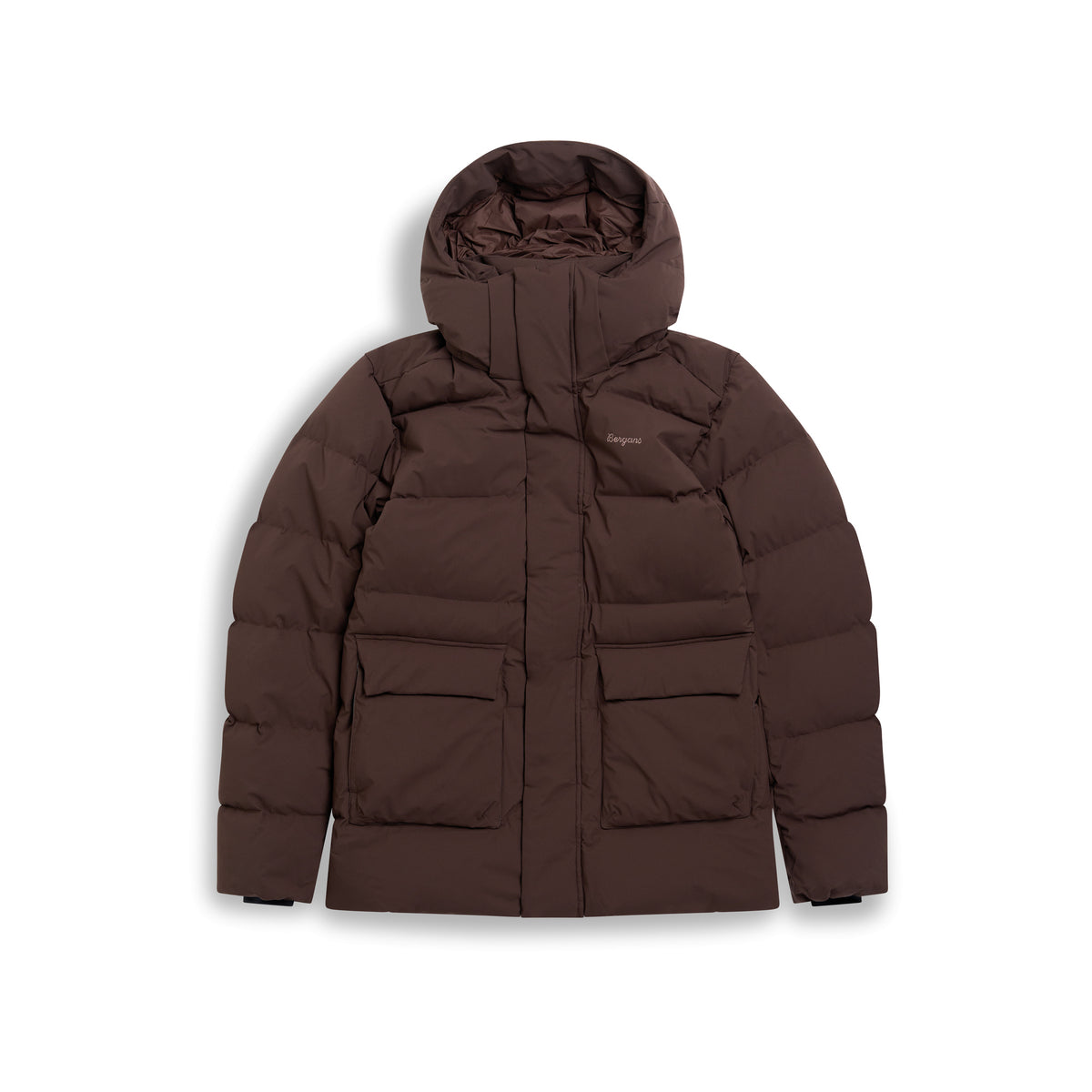 Bergans Dyna Down Hood Jacket Men Dark Chocolate