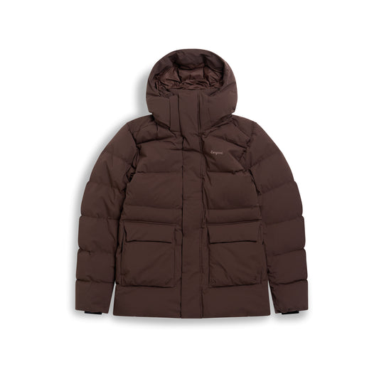 Bergans Dyna Down Hood Jacket Men Dark Chocolate