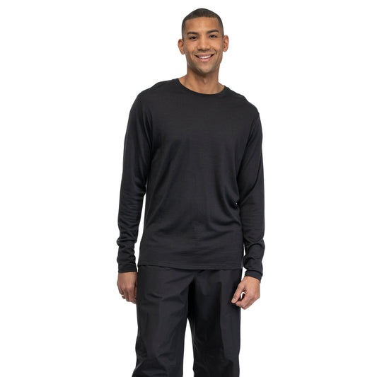 Bergans Merino Long Sleeve Men Dark Shadow Grey