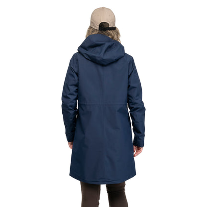 Bergans Urban 2L Shell Coat Women Navy Blue