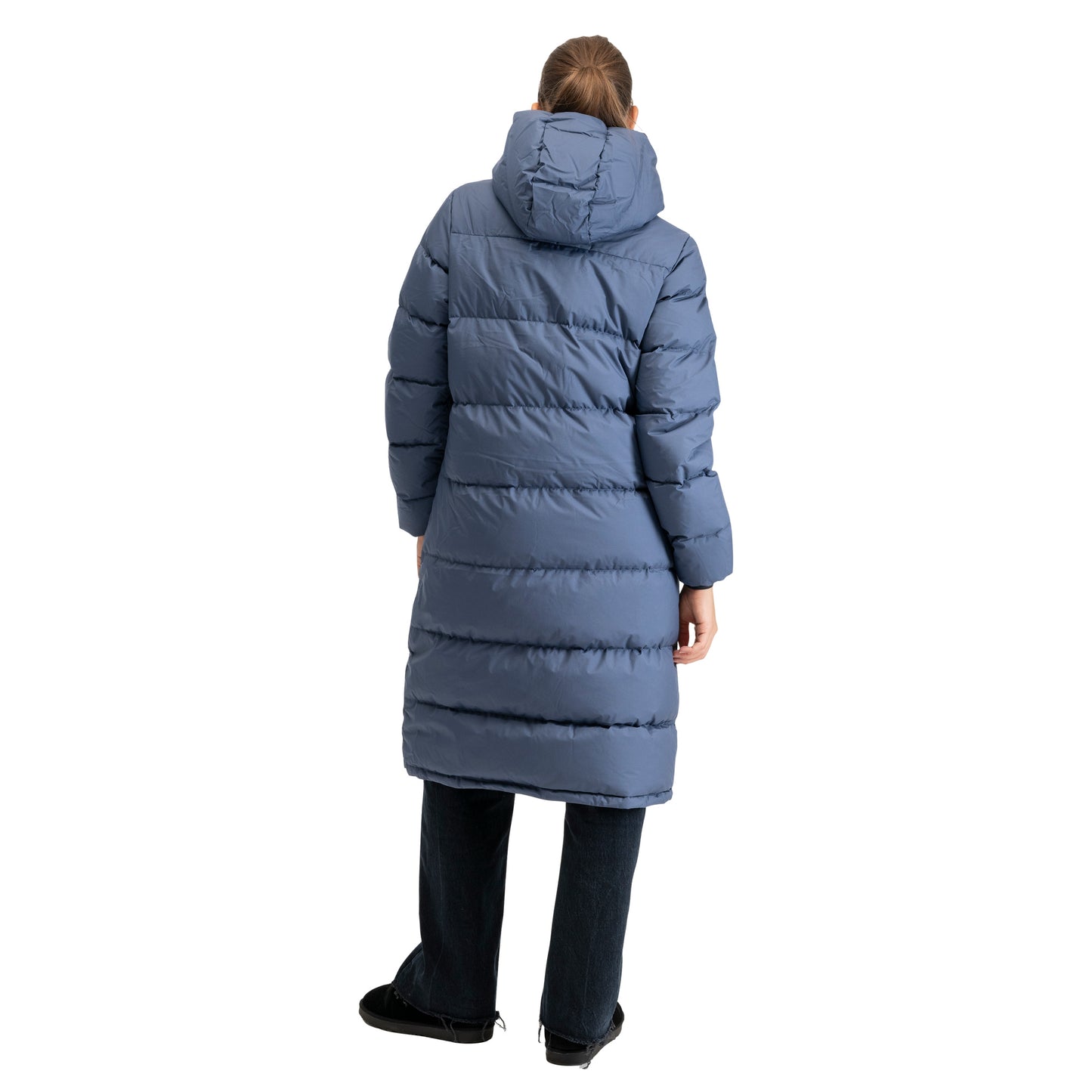 Bergans Urban Down Long Coat Women Granite Blue