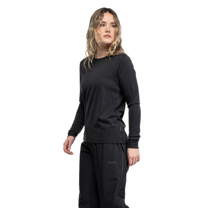 Bergans Merino Long Sleeve Women Dark Shadow Grey